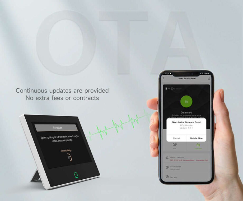 ACW-HT7-4 Allarme Antifurto Senza Fili HT79MW Connessione Wi-Fi: La Sicurezza nelle tue mani