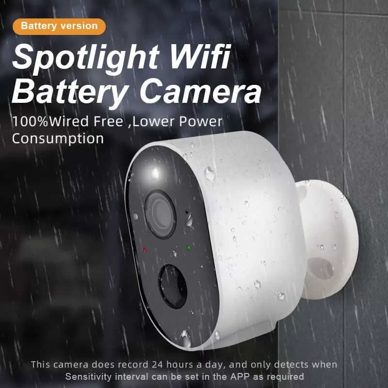Telecamera ACW Installazione Esterno Installazione wireless telecamera a batteria