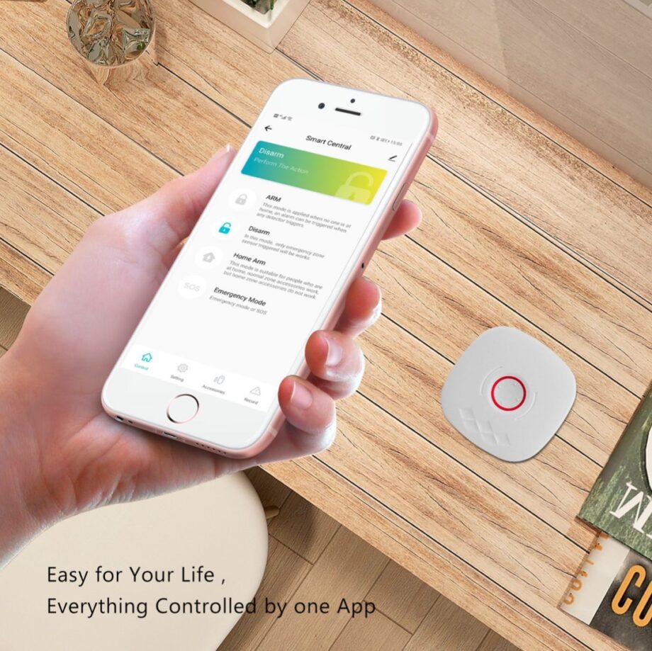 SWM2-2020-New-Tuya-Smartlife-Smart-Home-Wireless-GSM-WiFi-Alarm-System5 Kit antifurto casa senza fili wireless Tuya Smart life Home WIFI GSM SWM2