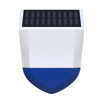Sirena solare Wi-Fi per esterno senza fili con pannello fotovoltaico - ACW-06W