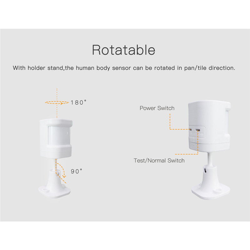 Sensore di movimento wireless per centrale di allarme casa wireless ACW-SPM2