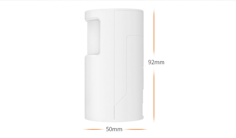Dimensioni sensore di movimento wireless 433mhz